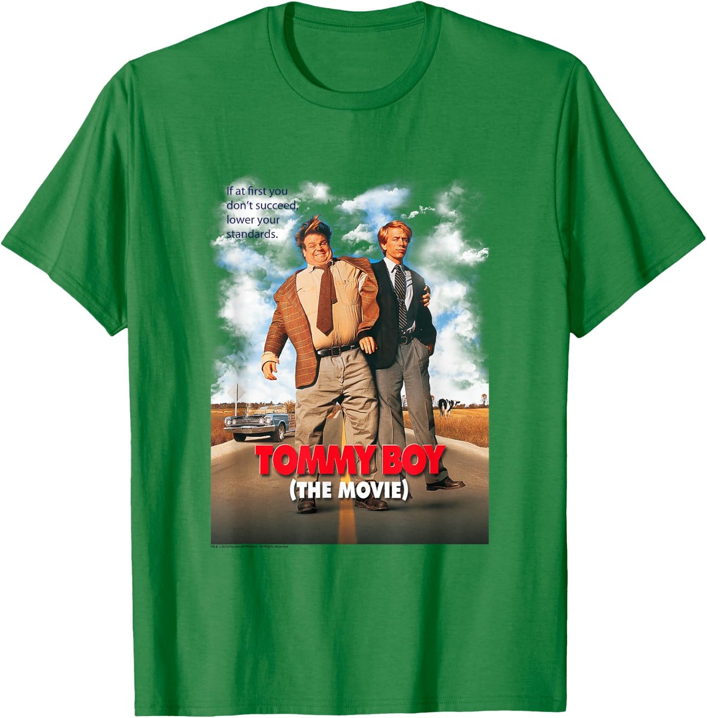 Tommy Boy Movie Poster T-Shirt - T-Shirt | Irish Green