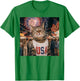 July 4th Patriotic Cat Smoking Cigarette Meme 250 Years T-Shirt - T-Shirt | Irish Green