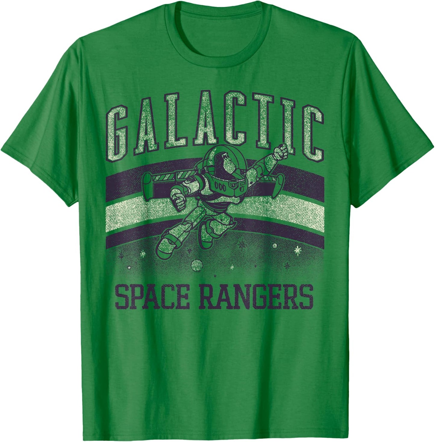Disney Pixar Toy Story Buzz Lightyear Galactic Space Rangers T-Shirt - T-Shirt | Irish Green