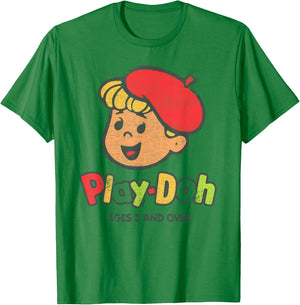Play-Doh for Kids Ages 3 and Over T-Shirt - T-Shirt | Irish Green