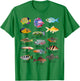 Fishkeeping Fish Species Biology Types Of Aquarium Fish T-Shirt - T-Shirt | Irish Green