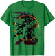 Eclipse Headdress Native American Indian Traditional Art T-Shirt - T-Shirt | Irish Green