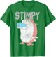 Ren and Stimpy College Stimpy T-Shirt - T-Shirt | Irish Green