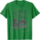 Run DMC Official It's Like That Sketch T-Shirt - T-Shirt | Irish Green