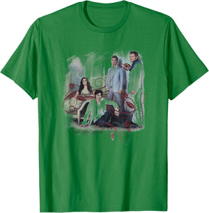 Vampire Diaries 3+1 T-Shirt - T-Shirt | Irish Green