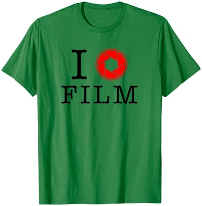 I Shoot Film T-Shirt - T-Shirt | Irish Green