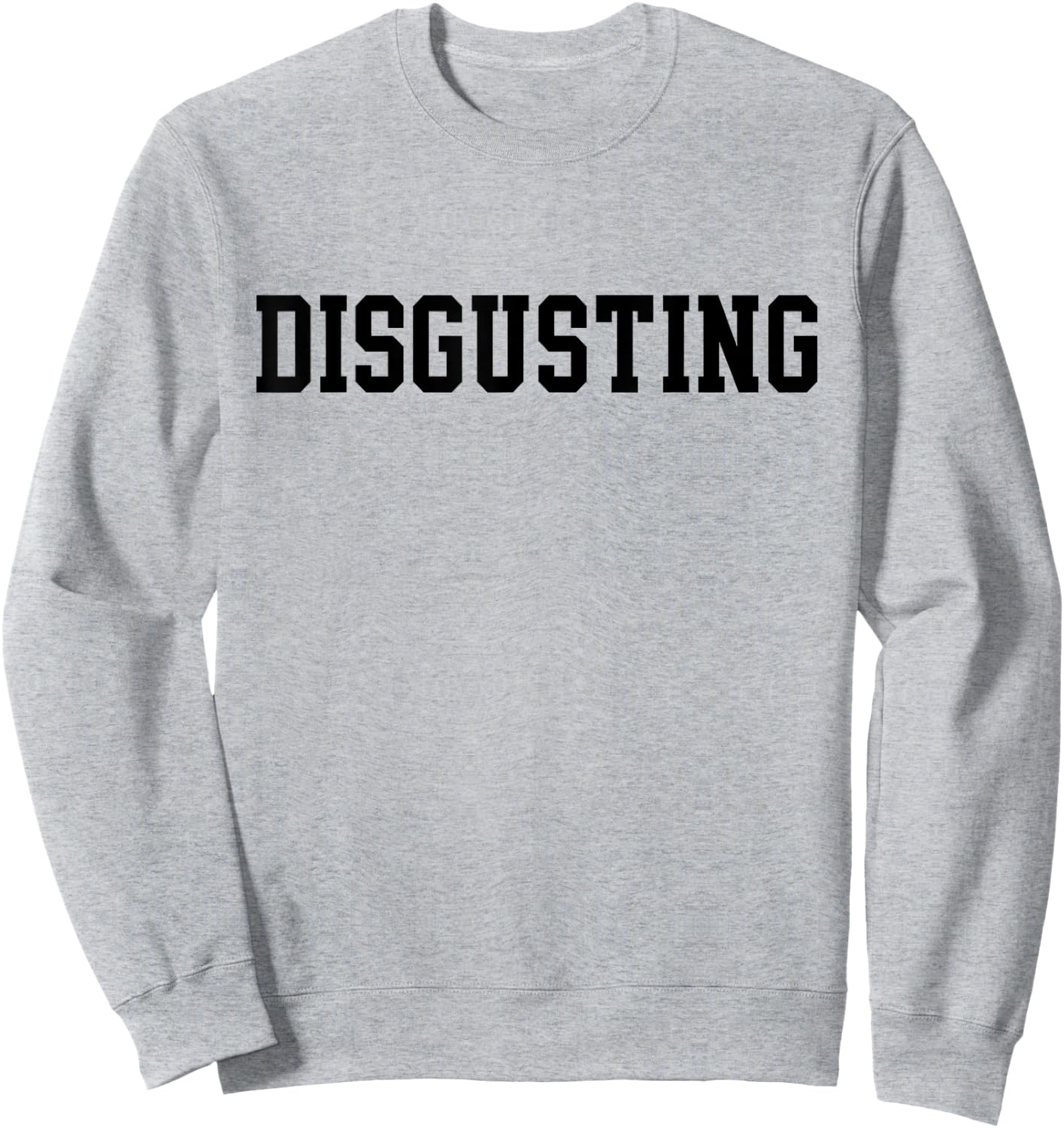 Disgusting Sweatshirt - Sweatshirt | Ash