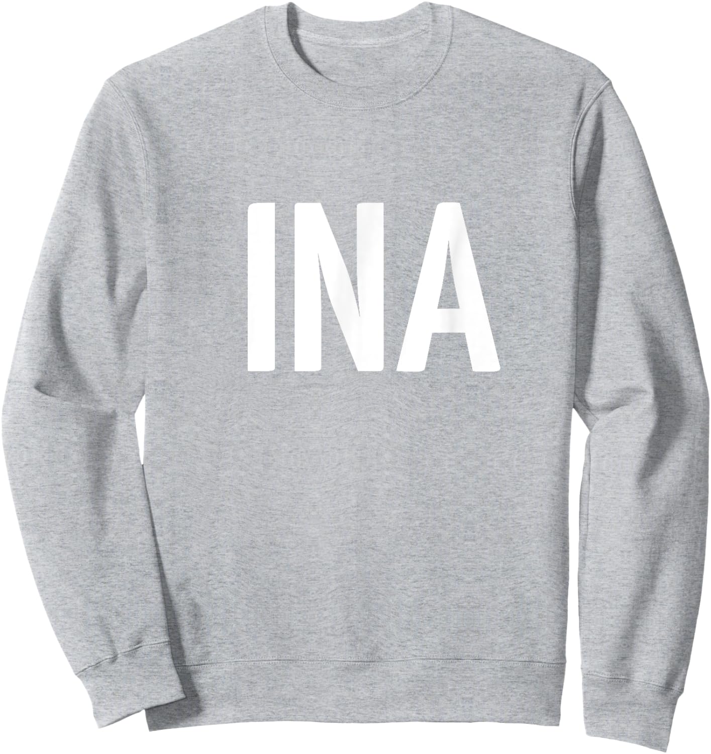 INA - Argentina Three Part Design - Argentinian Flag Part 3 Sweatshirt - Sweatshirt | Ash
