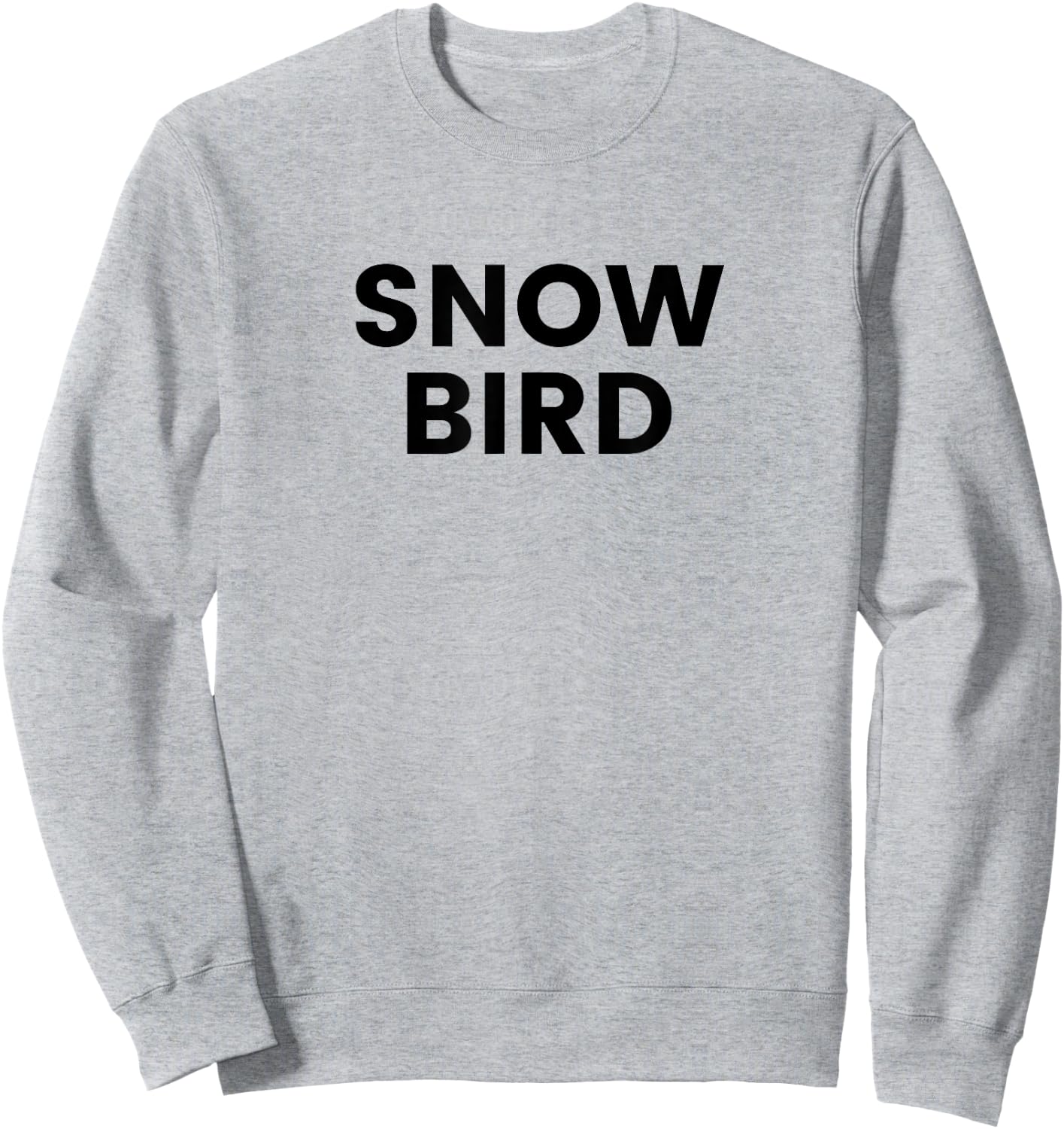 Snow Bird Sweatshirt - Sweatshirt | Ash