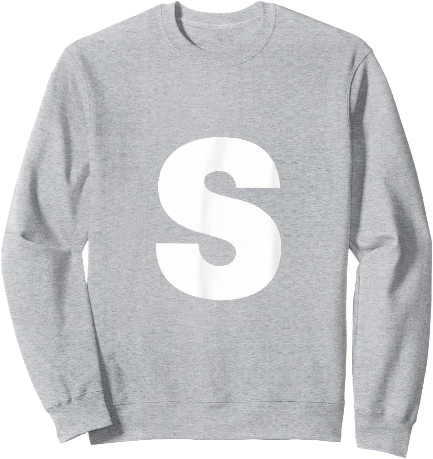 Letter S Candy Sweatshirt - Sweatshirt | Ash
