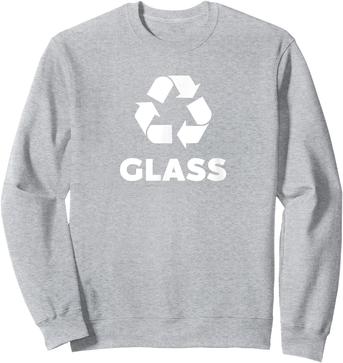 Recycling garbage Trash can Halloween Group Costumes glass Sweatshirt - Sweatshirt | Ash