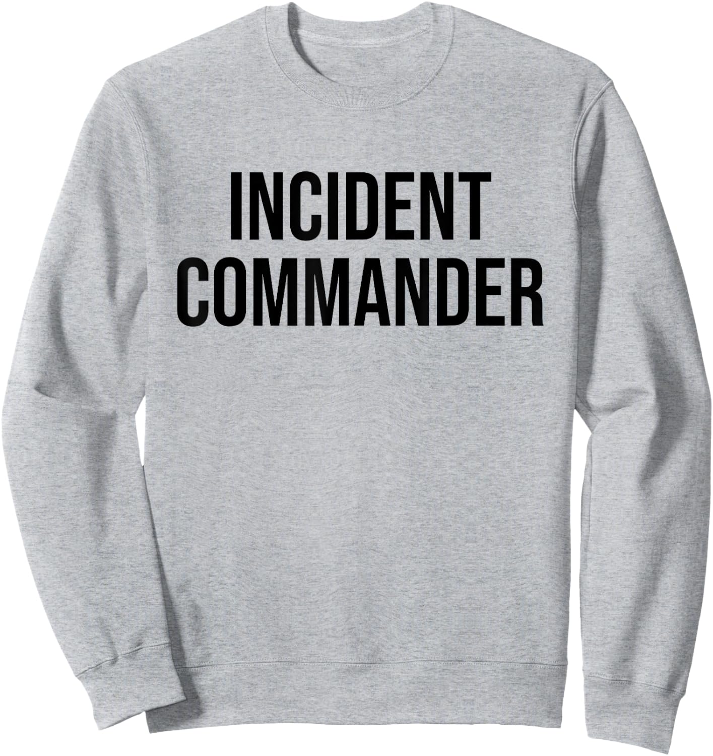 Incident Commander Sweatshirt - Sweatshirt | Ash