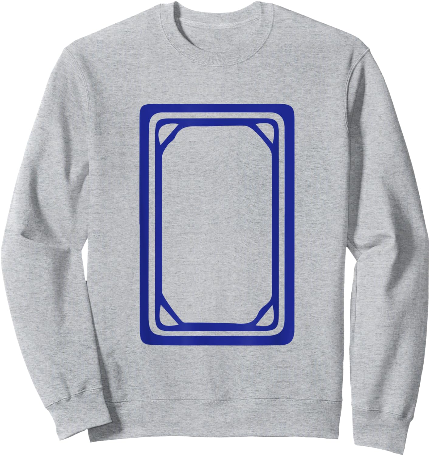White Mahjong Dragon Baiban 白板 Tile. It's Mahjong Time! Sweatshirt - Sweatshirt | Ash