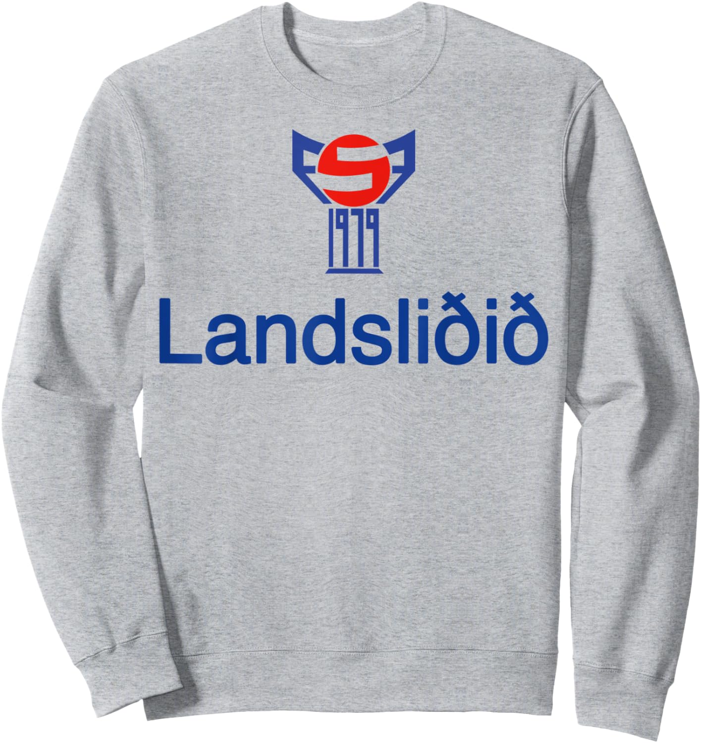 The National Team Faroese Clothing Graphic Faroe Islands Sweatshirt - Sweatshirt | Ash