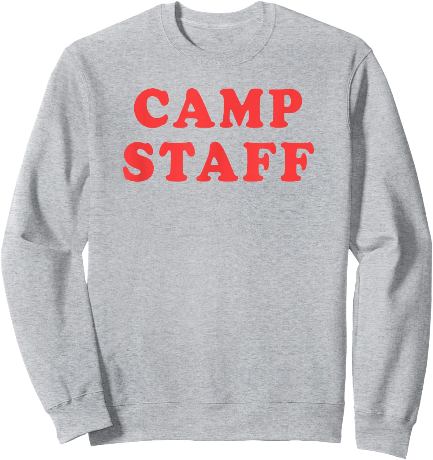 Trendy Camp Staff Team Member Sweatshirt - Sweatshirt | Ash