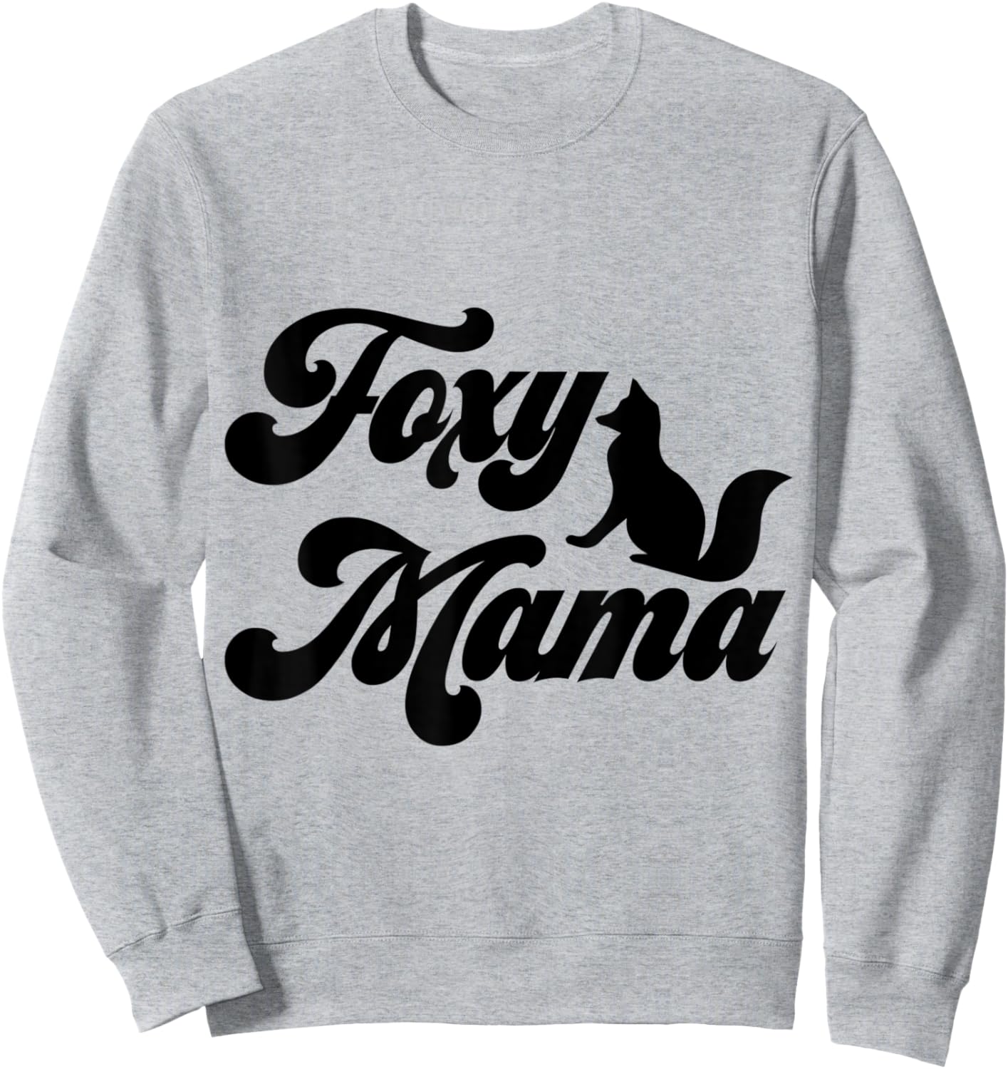 Pet Cute Cute Fennec Foxes Mama Mom Animals Foxy Sweatshirt - Sweatshirt | Ash