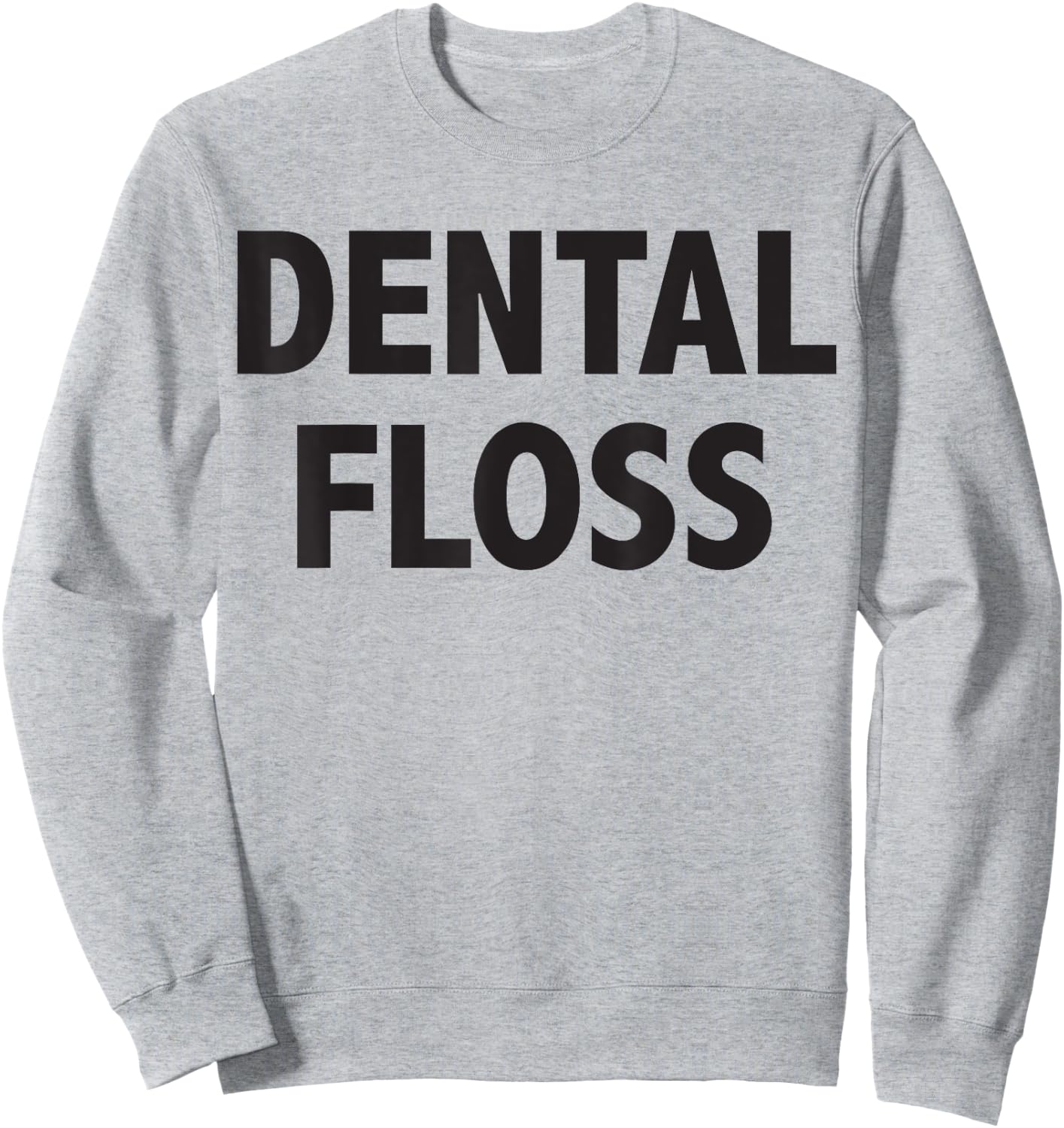 Dental Floss Dentist Halloween Shirt Family Group Matching Sweatshirt - Sweatshirt | Ash