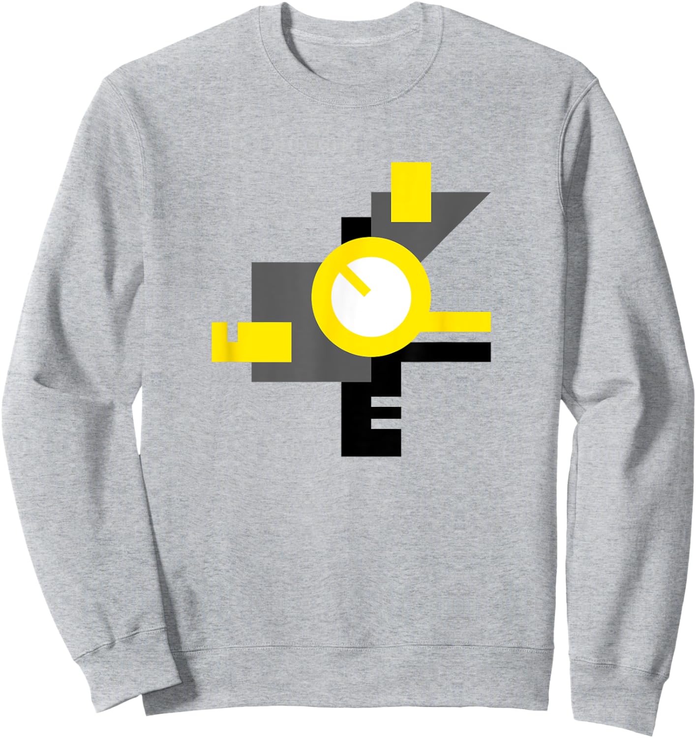 Abstract Brutalism Sweatshirt - Sweatshirt | Ash