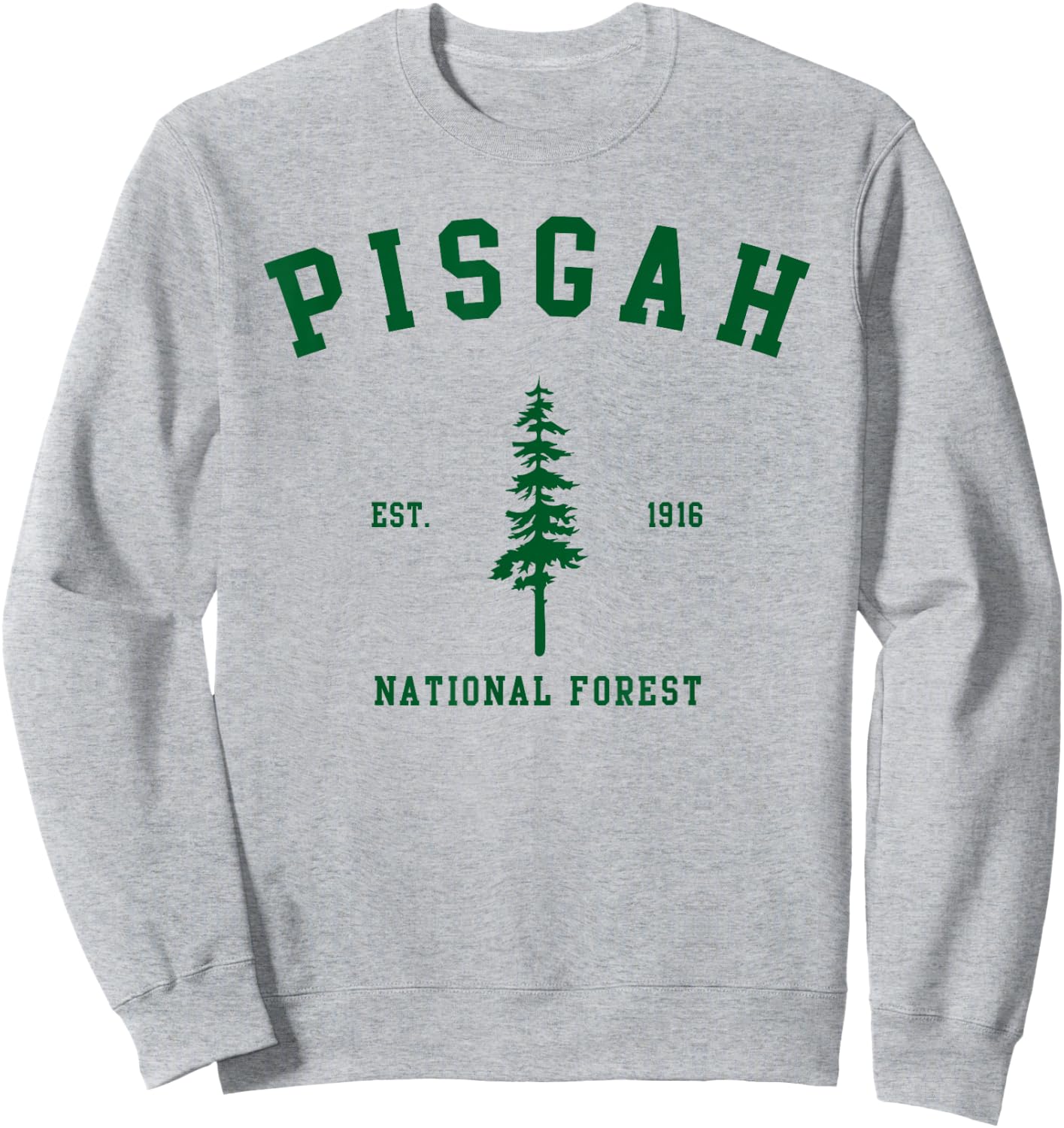 Pisgah National Forest Explore North Carolina Sweatshirt - Sweatshirt | Ash