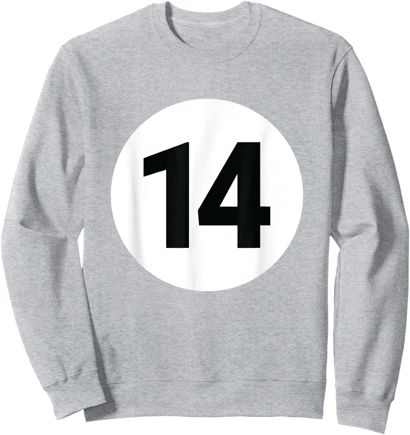 8 Pool Ball 14 Billiards Costume Halloween Group Matching Sweatshirt - Sweatshirt | Ash