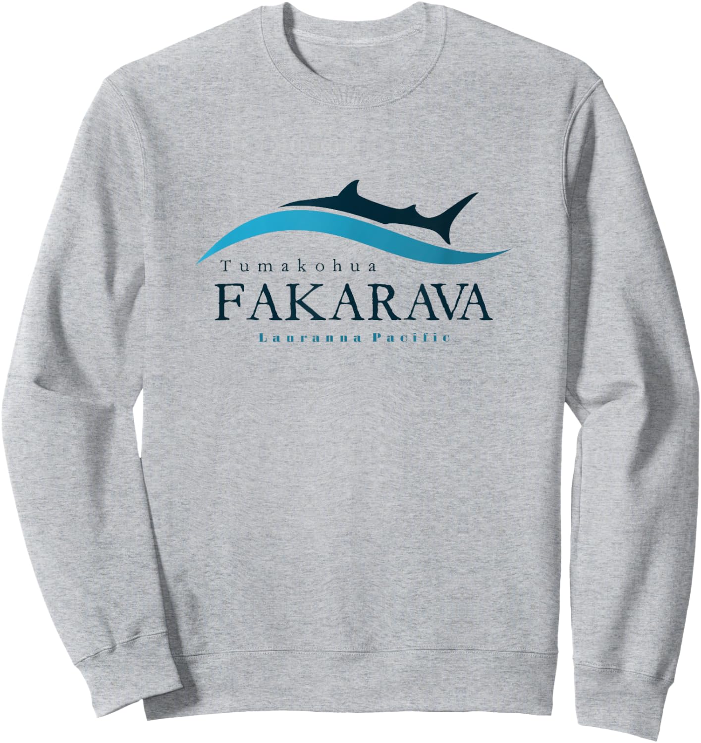 Fakarava Tumakohua Shark, Scuba Diving, Wall of Sharks Sweatshirt - Sweatshirt | Ash