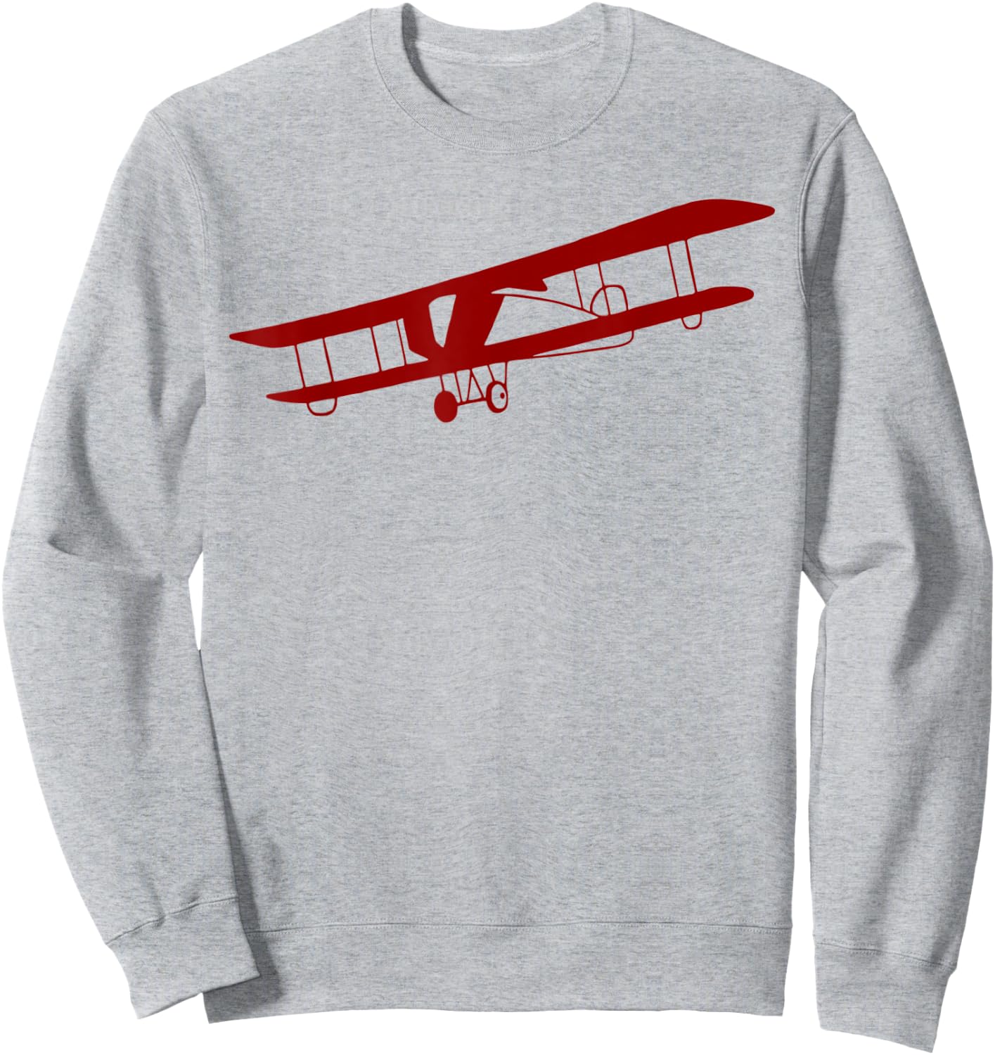 Plane Red Baron Sweatshirt - Sweatshirt | Ash