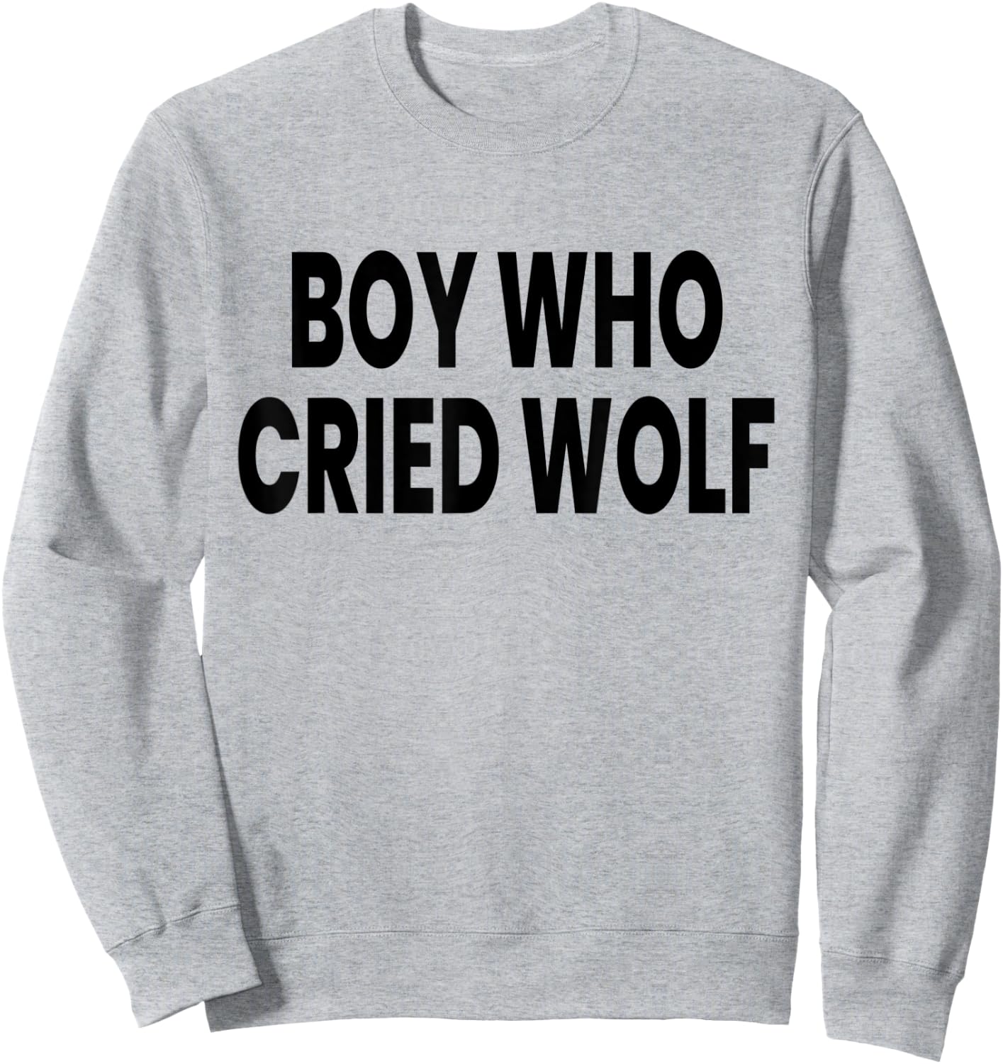 Boy Who Cried Wolf Sweatshirt - Sweatshirt | Ash