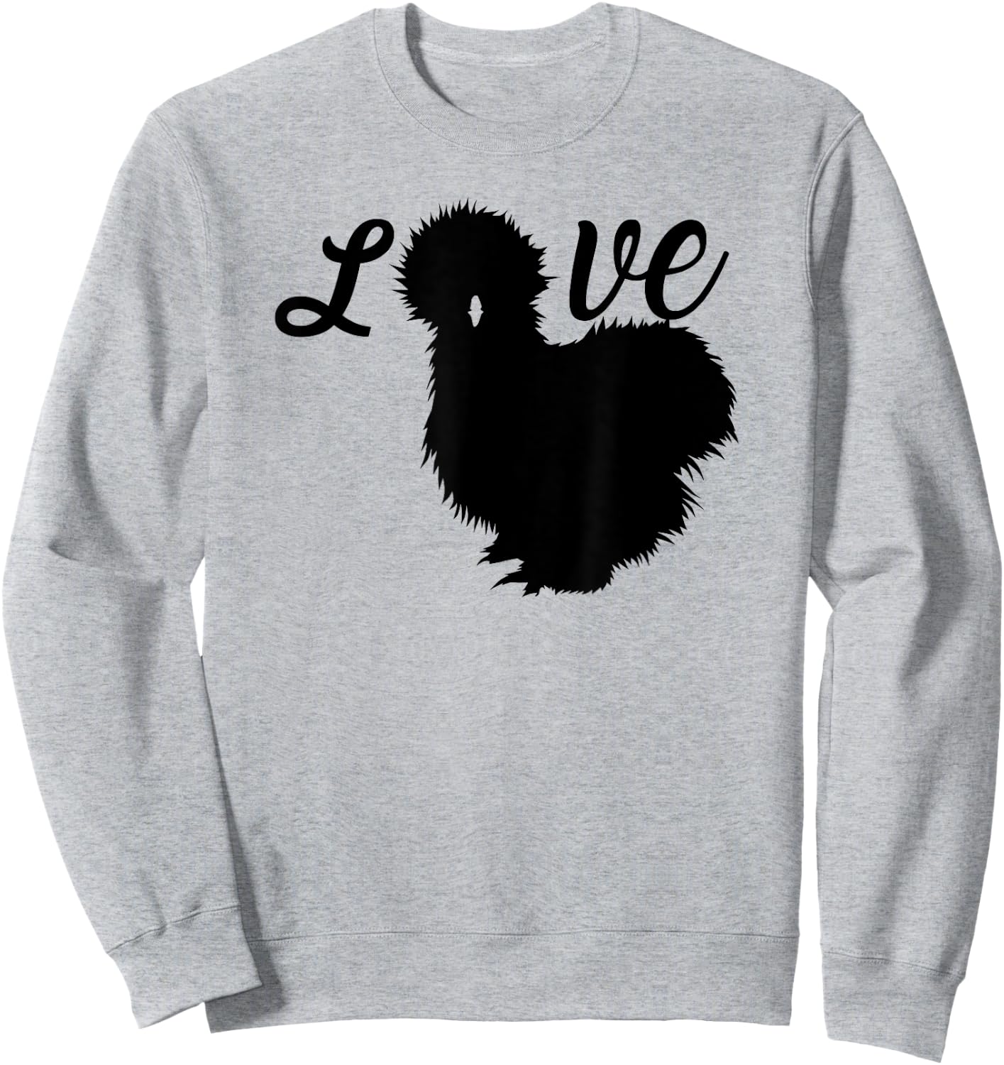 Silk Chicken, Silk Chicken, Silkie, Chicken, Whisperer Sweatshirt - Sweatshirt | Ash