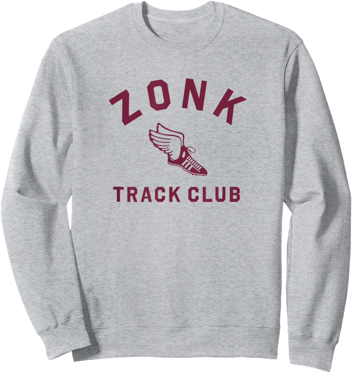 Inkfidel | Zonk Track Club Sweatshirt - Sweatshirt | Ash