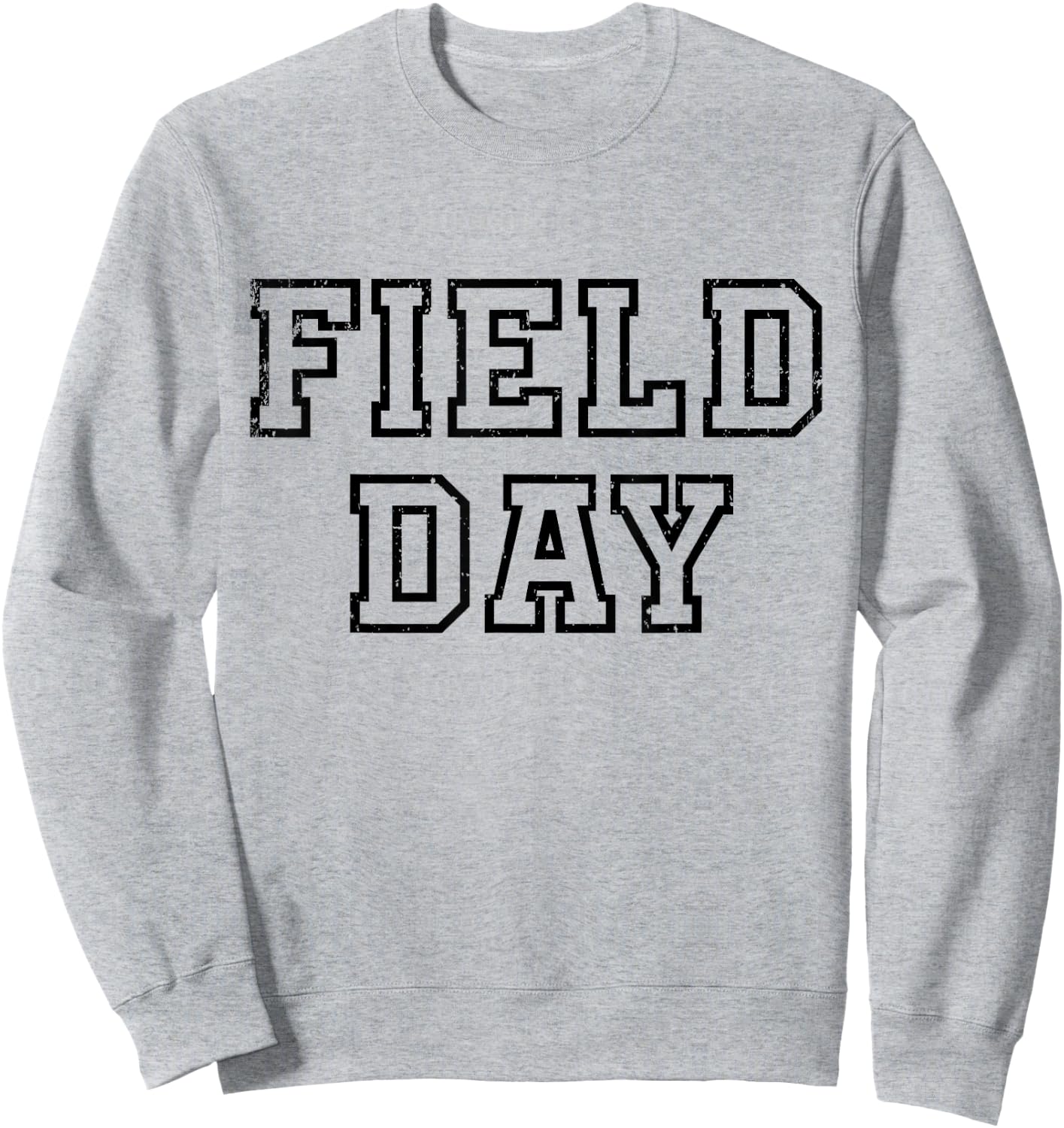 Field Day 2025 For school teachers kids and family yellow Sweatshirt - Sweatshirt | Ash