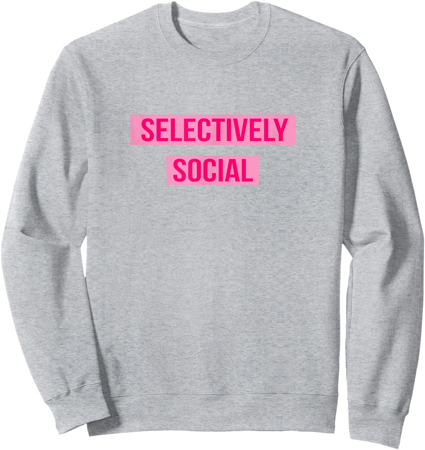 Selectively Social Sweatshirt - Sweatshirt | Ash