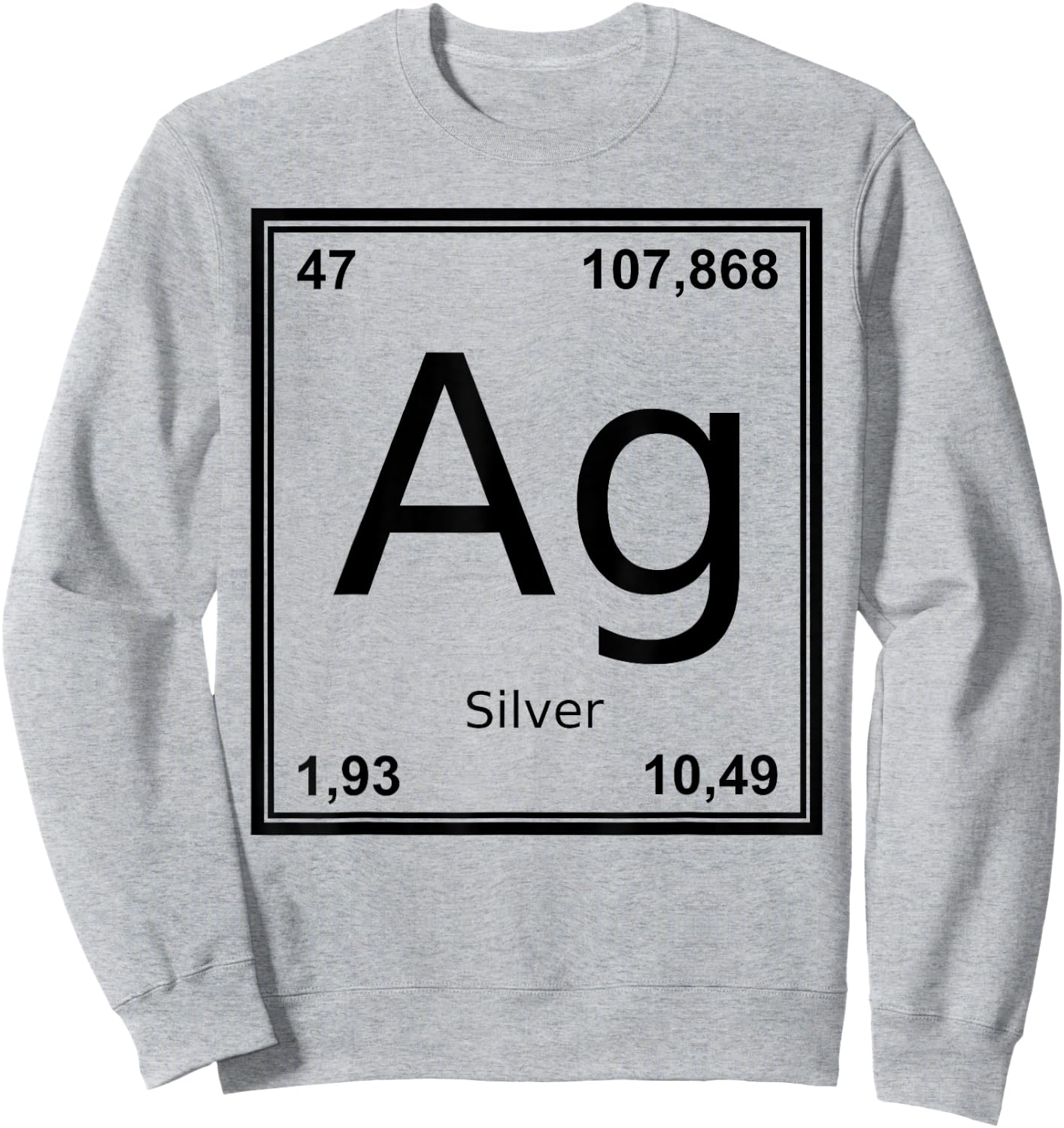 Silver symbol costume Sweatshirt - Sweatshirt | Ash
