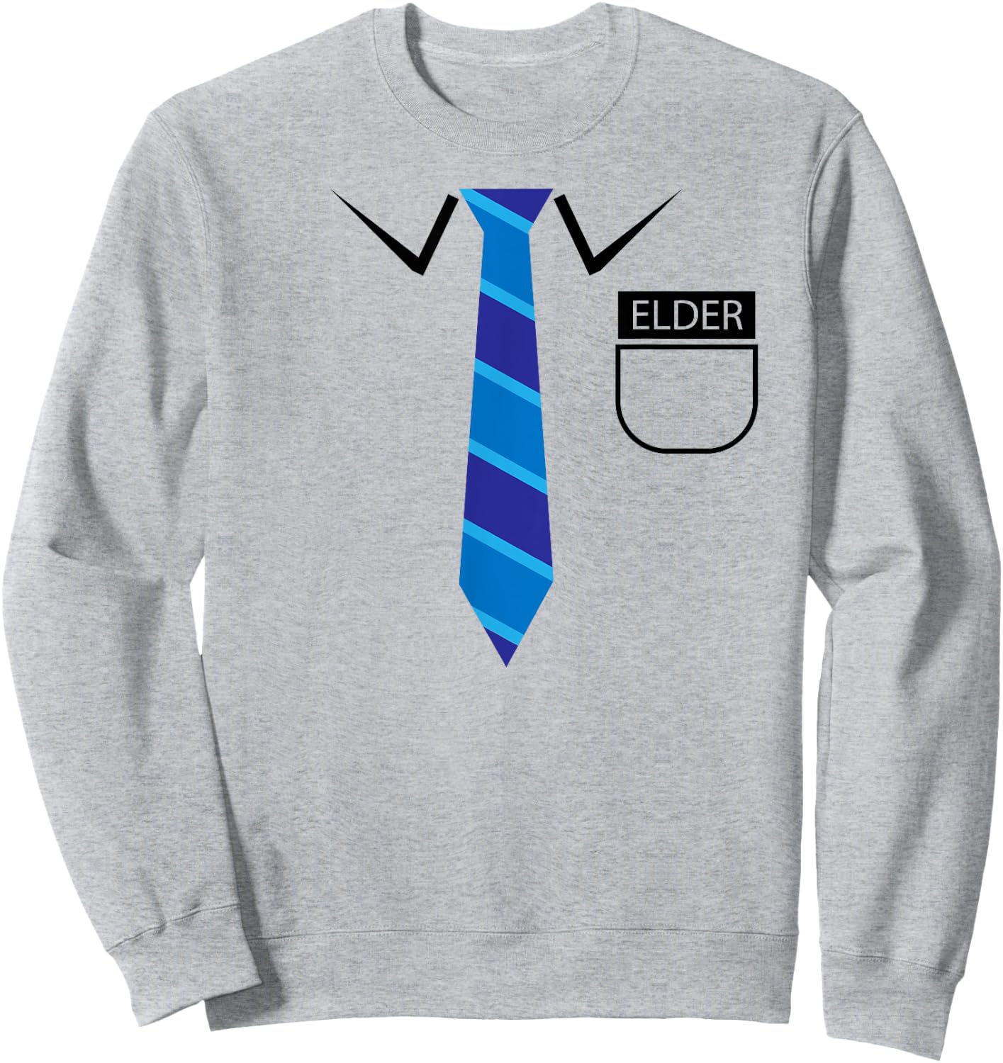 Funny Mormon LDS - Missionary Costume Shirt Sweatshirt - Sweatshirt | Ash
