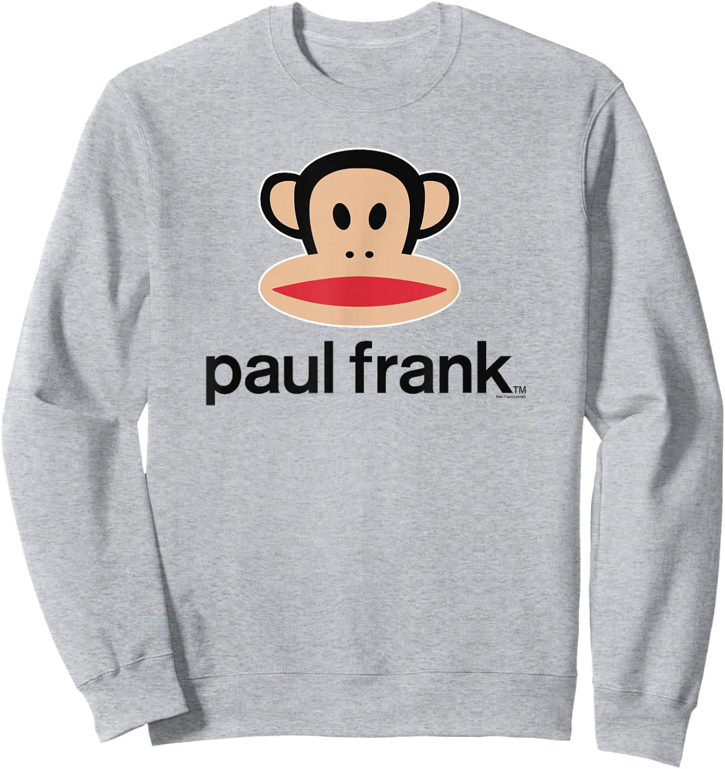 Paul Frank Julius Big Face Logo Sweatshirt - Sweatshirt | Ash