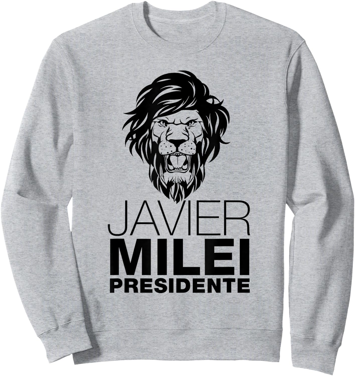 JAVIER MILEI President MILEI Presidente Sweatshirt - Sweatshirt | Ash