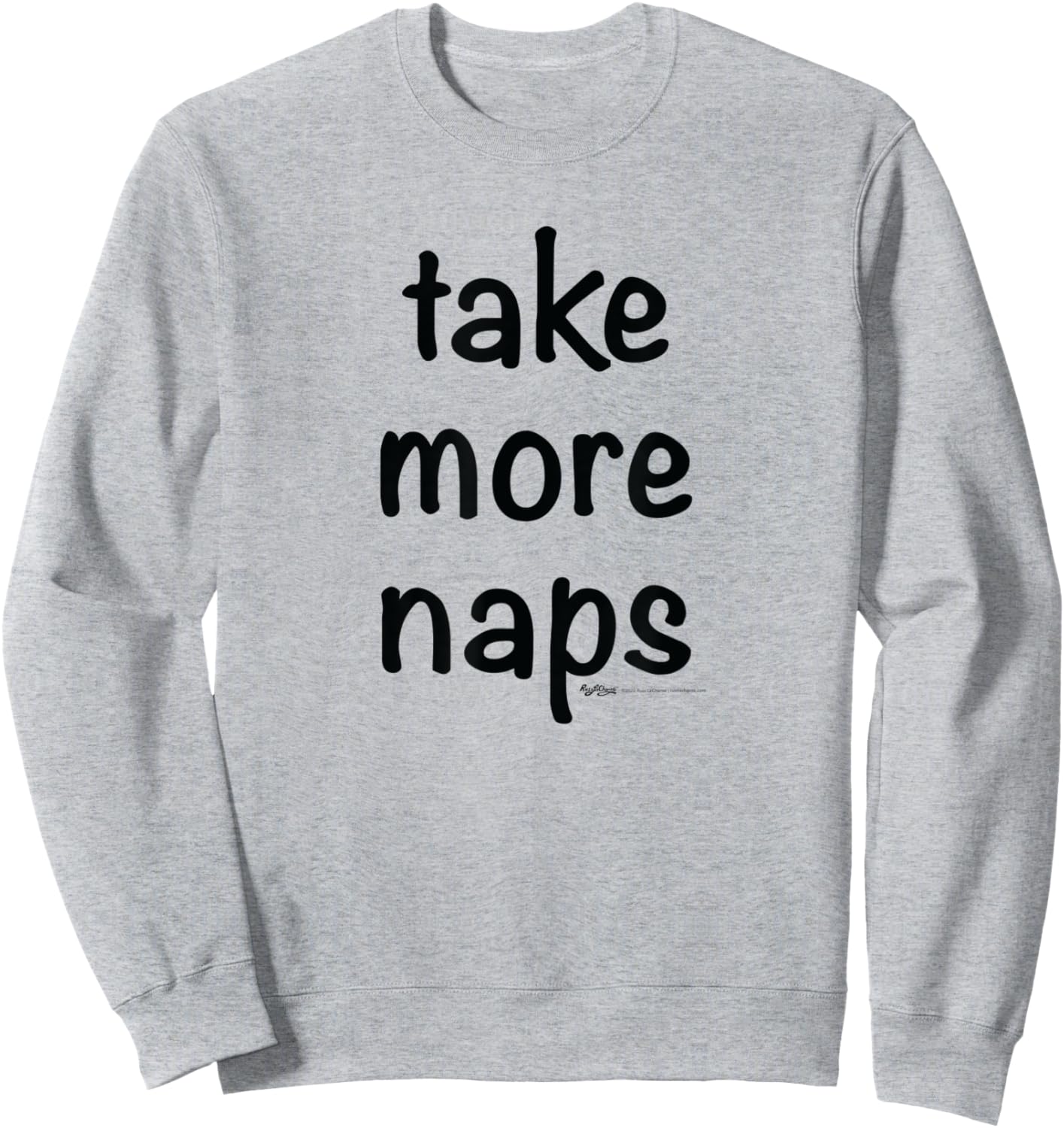 Take More Naps Sweatshirt - Sweatshirt | Ash