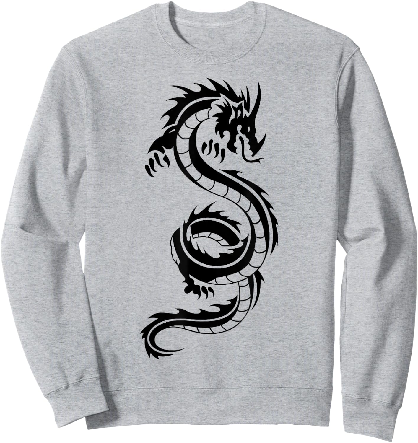 Dragon Dragons Chinese Men Women Children Sweatshirt - Sweatshirt | Ash