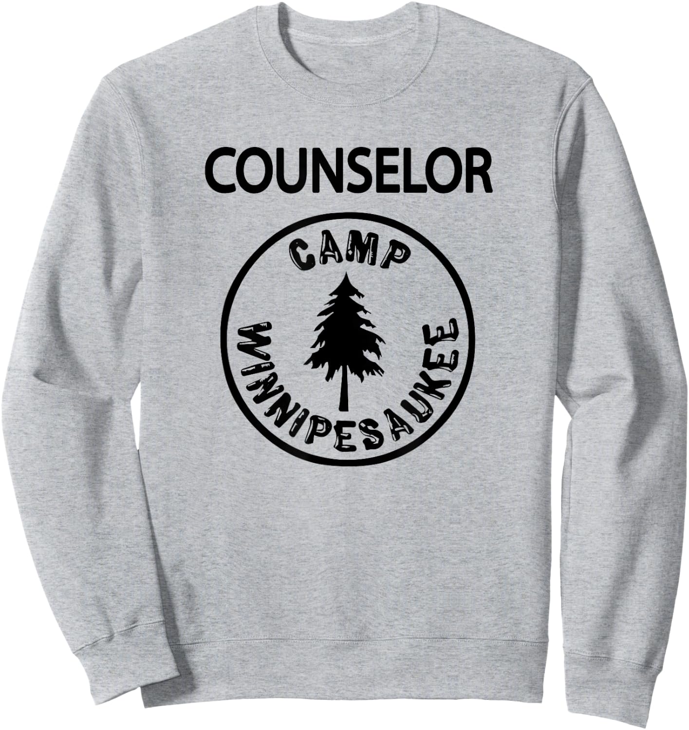 Camp Winnipesaukee - Winnipesaukee Counselor Sweatshirt - Sweatshirt | Ash