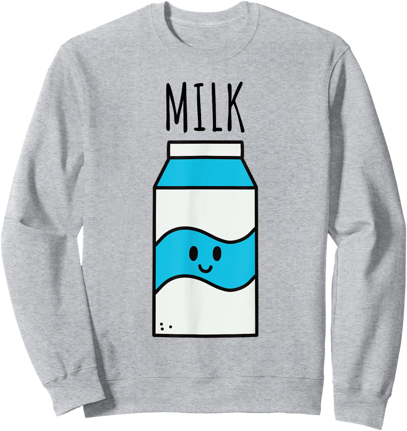 Honeys Milk Matching couple costume BFF Halloween funny Sweatshirt - Sweatshirt | Ash