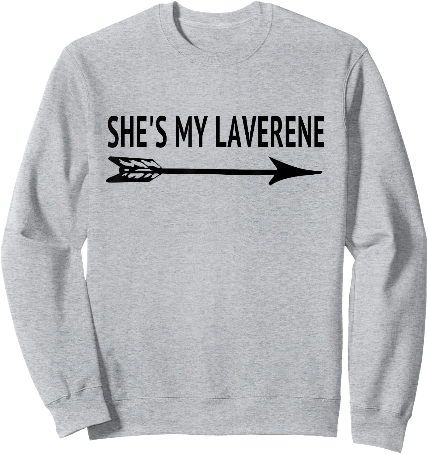 She's My Laverne Cute Matching Best Friends Women Sweatshirt - Sweatshirt | Ash