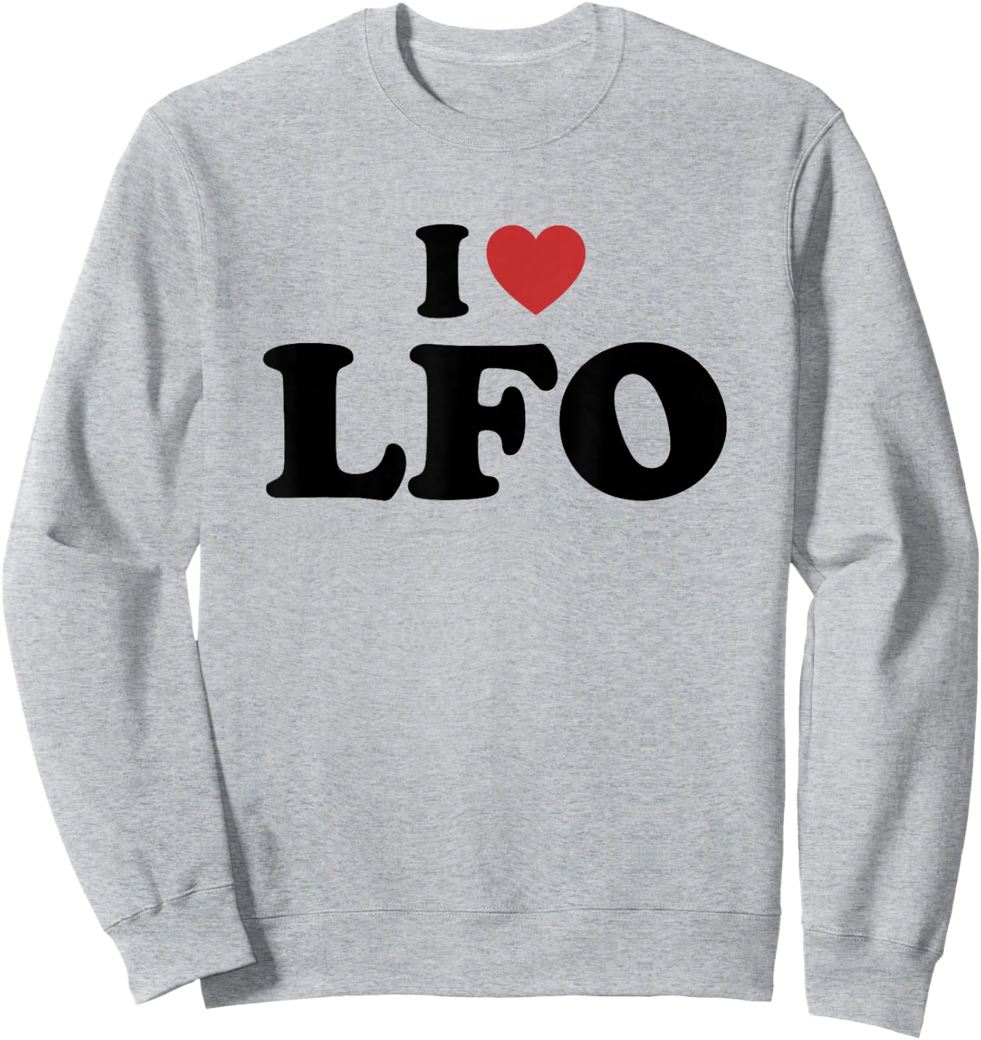 I Love LFO Sweatshirt - Sweatshirt | Ash