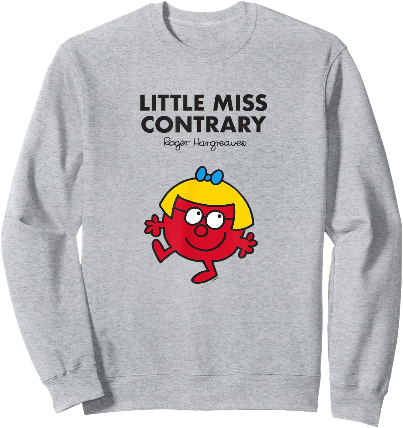 Mr. Men Little Miss Contrary Sweatshirt - Sweatshirt | Ash