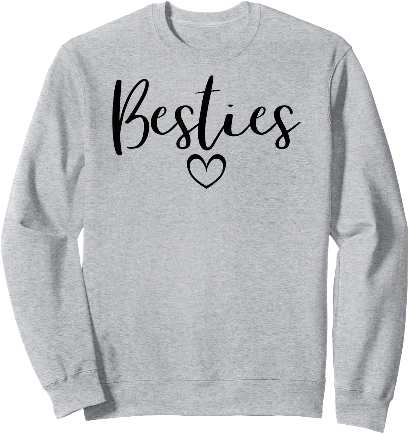 Besties Mom and Me Matching Mother's Day Sweatshirt - Sweatshirt | Ash