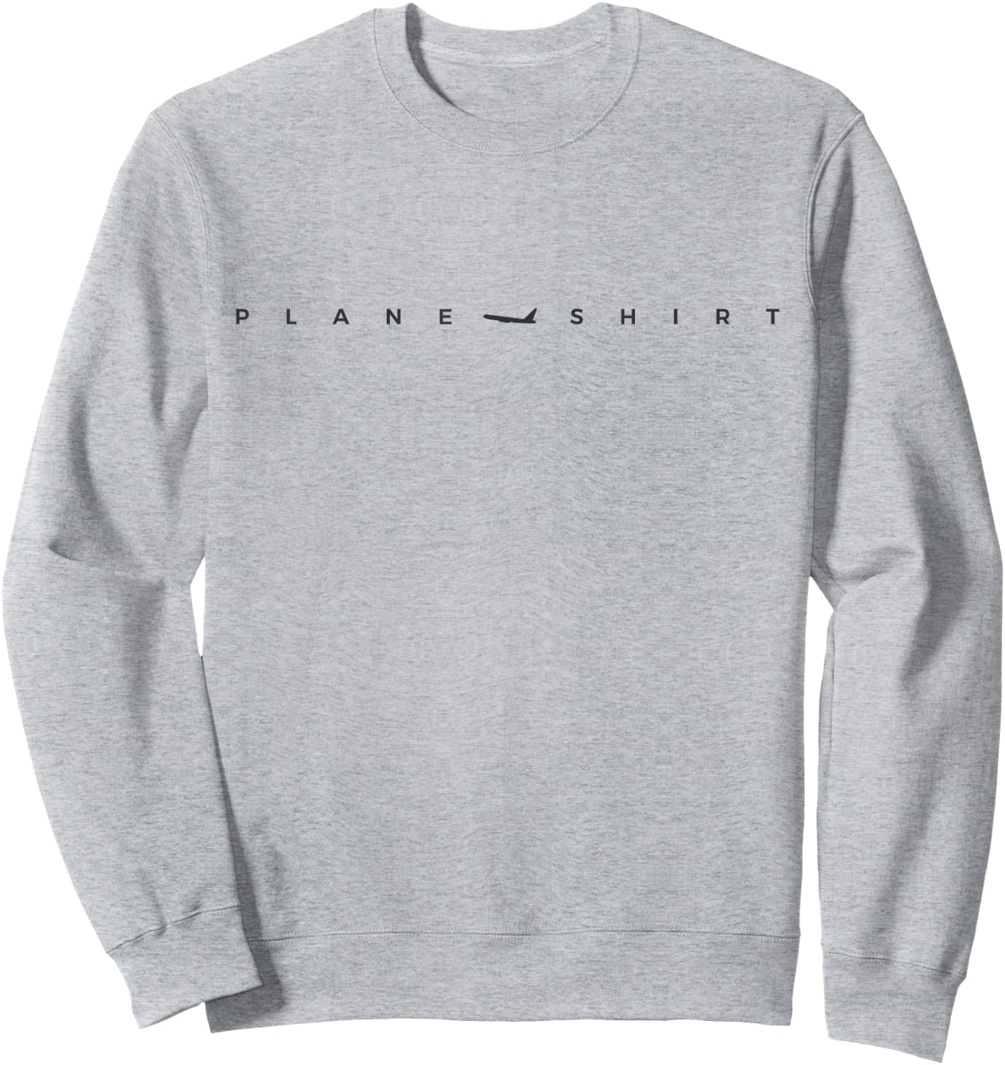 Plane Shirt: T Shirt for Airports Sweatshirt - Sweatshirt | Ash