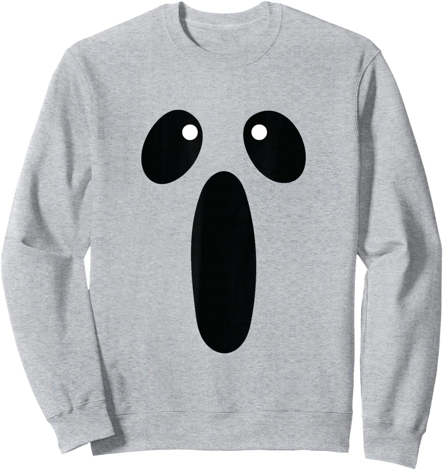 Ghost Halloween Shirt Women Men Ghost Funny Lazy Costume Sweatshirt - Sweatshirt | Ash