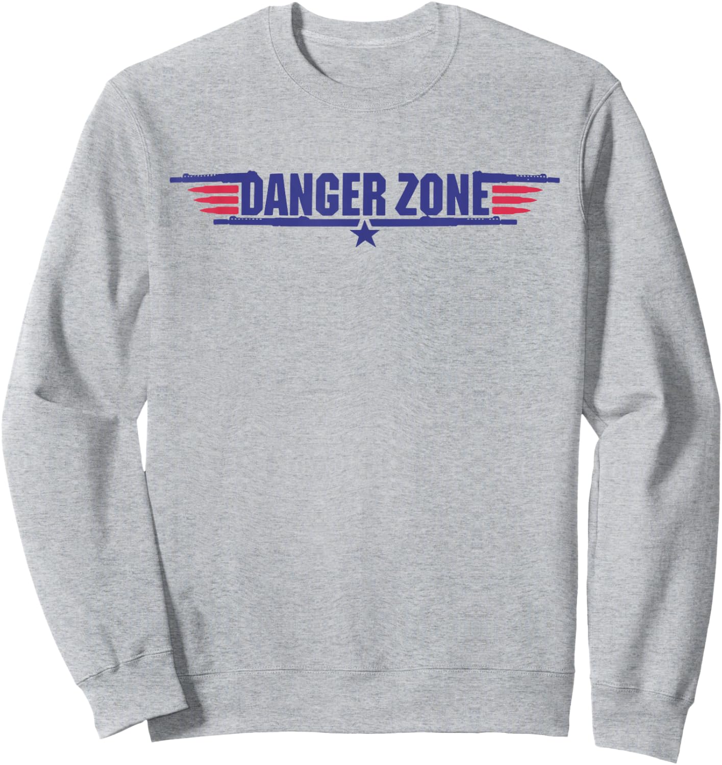 Danger Zone Sweatshirt - Sweatshirt | Ash