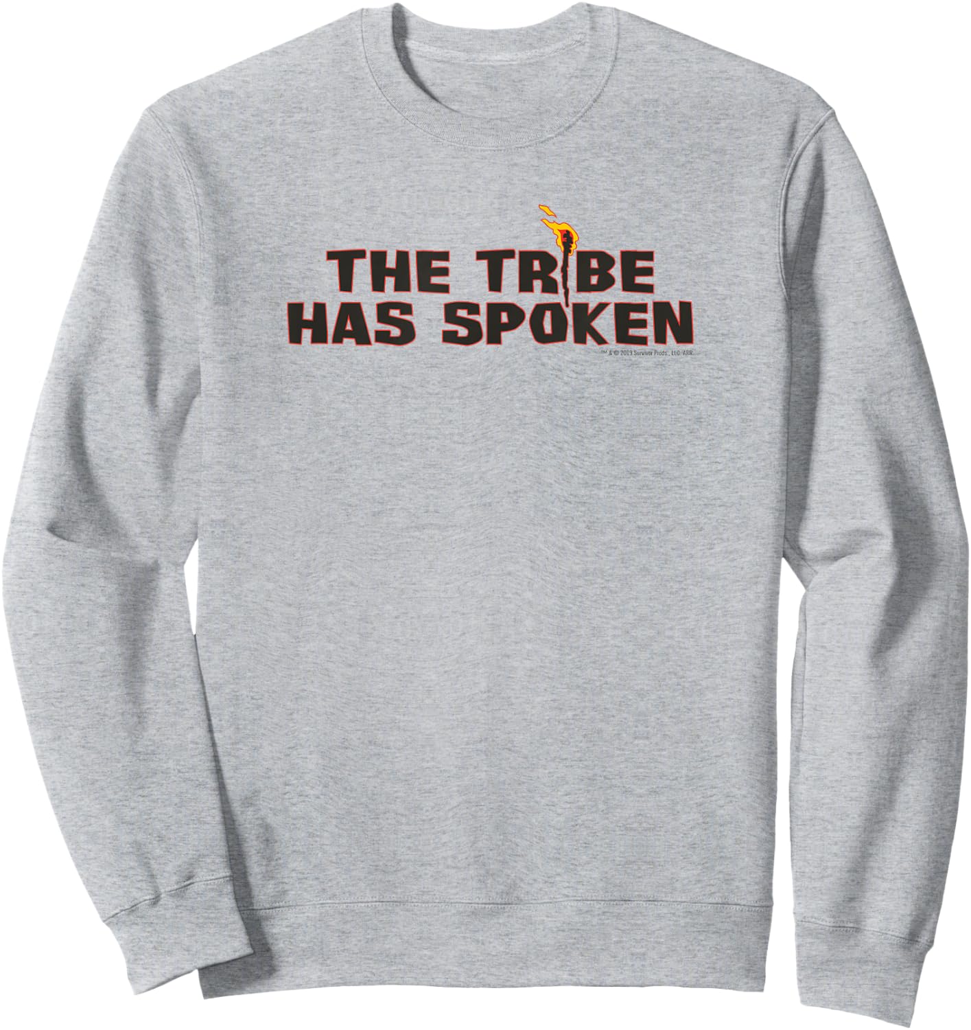 Survivor Island Torch The Tribe Has Spoken Sweatshirt - Sweatshirt | Ash
