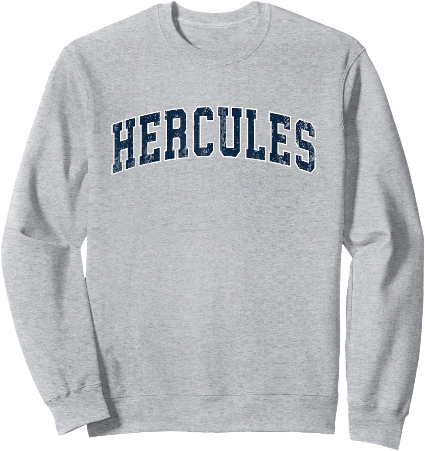 Hercules California CA Vintage Sports Design Navy Design Sweatshirt - Sweatshirt | Ash