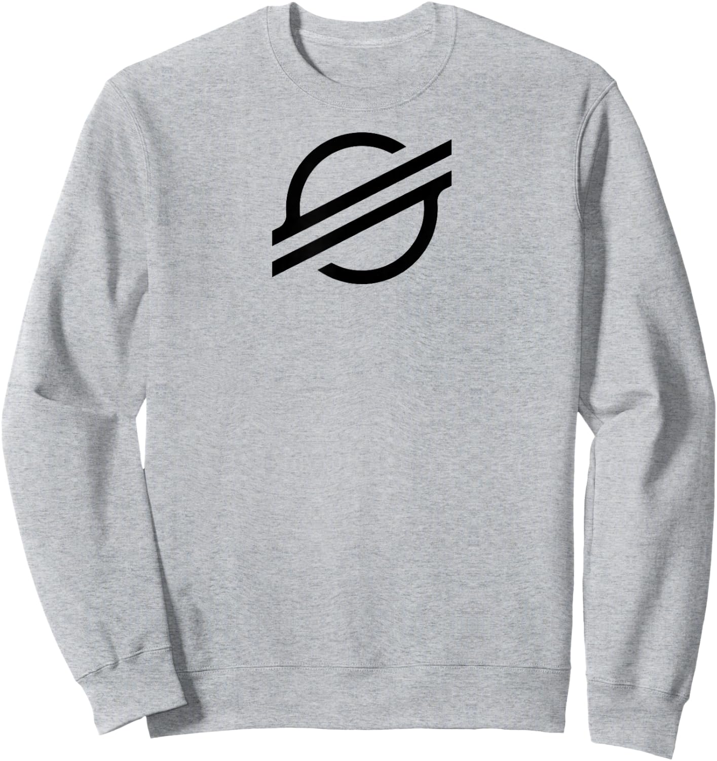 Stellar XLM Green Crypto Sustainable Cryptocurrency Sweatshirt - Sweatshirt | Ash