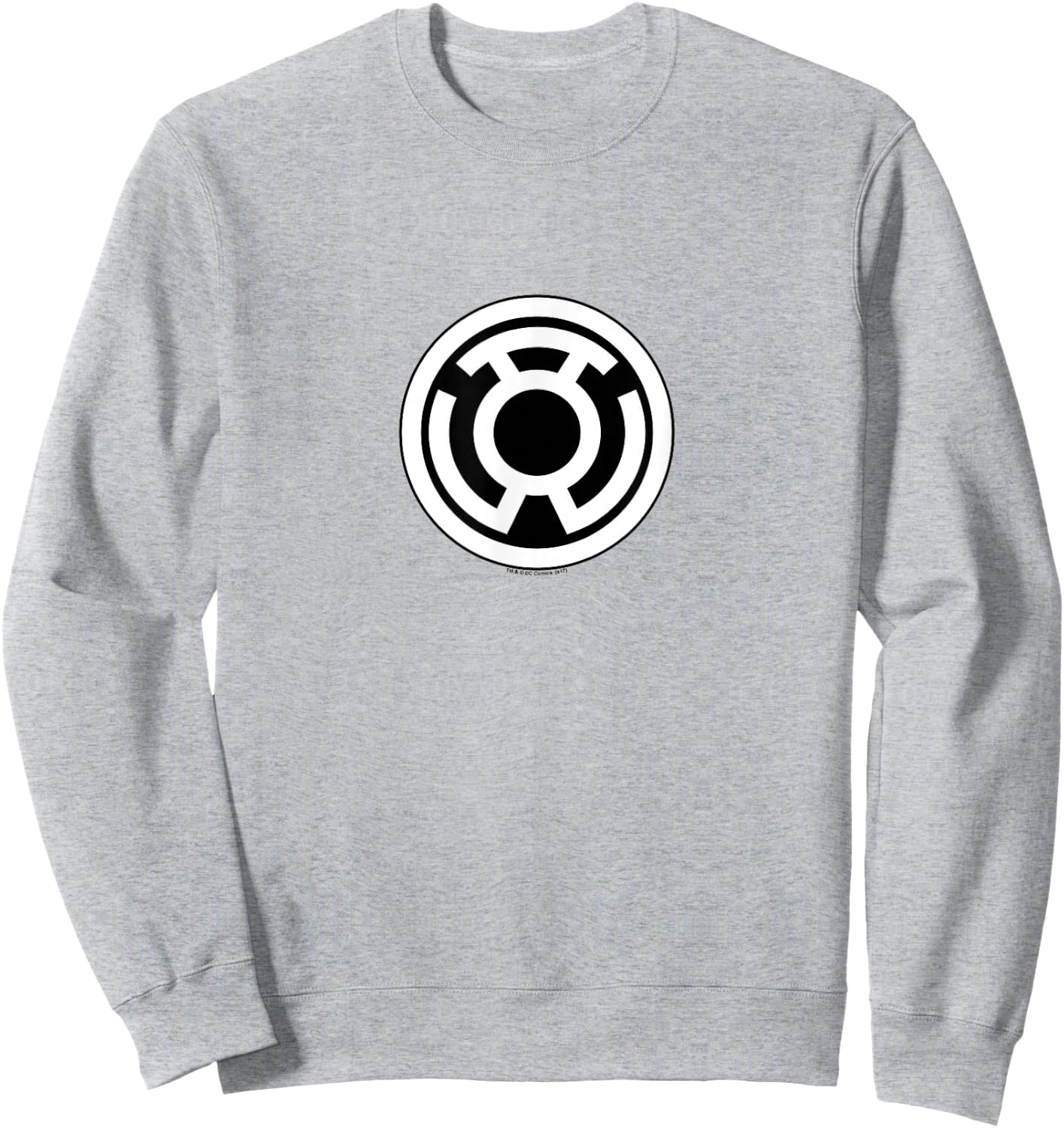 Popfunk Green Lantern Corps Yellow Lantern Logo Sweatshirt - Sweatshirt | Ash